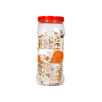 Family Jar of 60 Peanut Delights – Bite-Sized Sweets with Jaggery & Spice