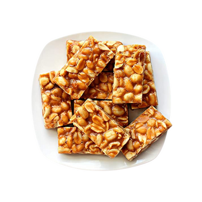 Family Jar of 60 Peanut Delights – Bite-Sized Sweets with Jaggery & Spice