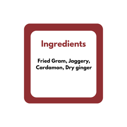 Fried Gram Ladoo Balls – Wholesome Snack with Jaggery & Warming Spices