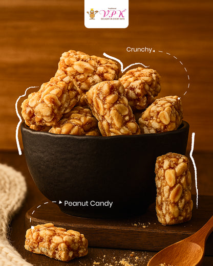 Crunchy Peanut Cubes – Powered by Jaggery & Spices | Traditional Indian Energy Snack