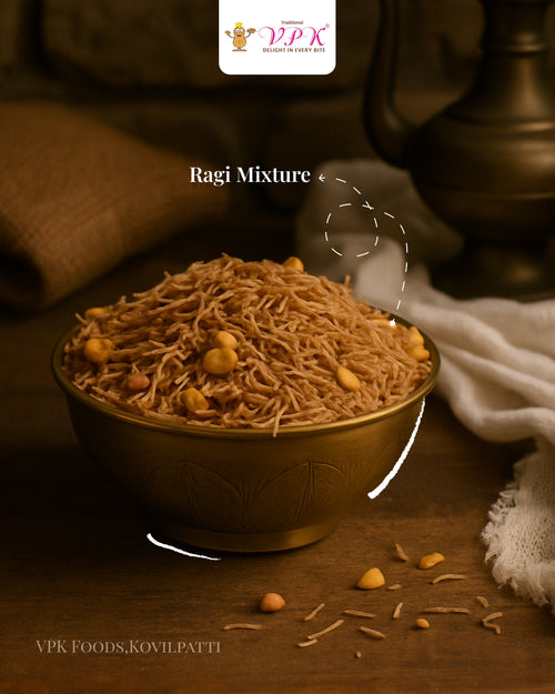 Healthy Ragi Mixture – Wholesome South Indian Snack