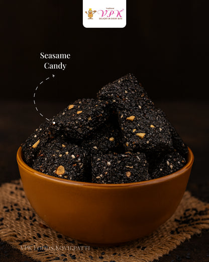 Black Sesame  Cubes - Crafted with nutrient-rich black sesame seeds