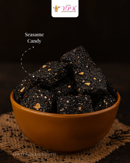 Black Sesame  Cubes - Crafted with nutrient-rich black sesame seeds