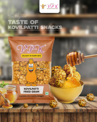 Fried Gram Ladoo Balls – Wholesome Snack with Jaggery & Warming Spices