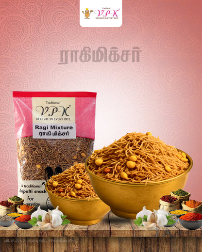 Healthy Ragi Mixture – Wholesome South Indian Snack