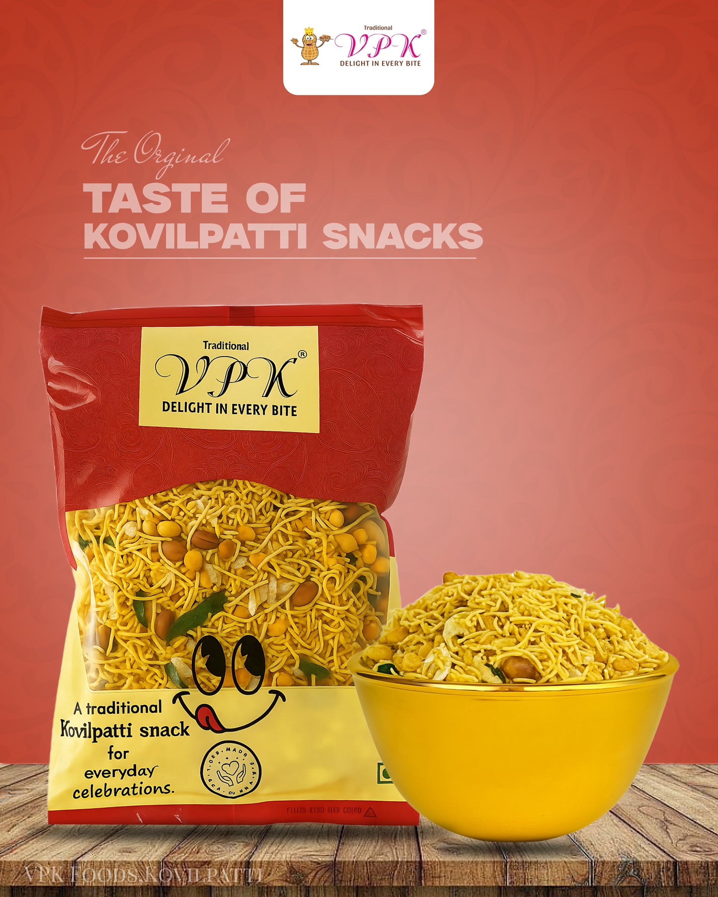 Kovilpatti Kalyana Mixture – A Festive South Indian Blend